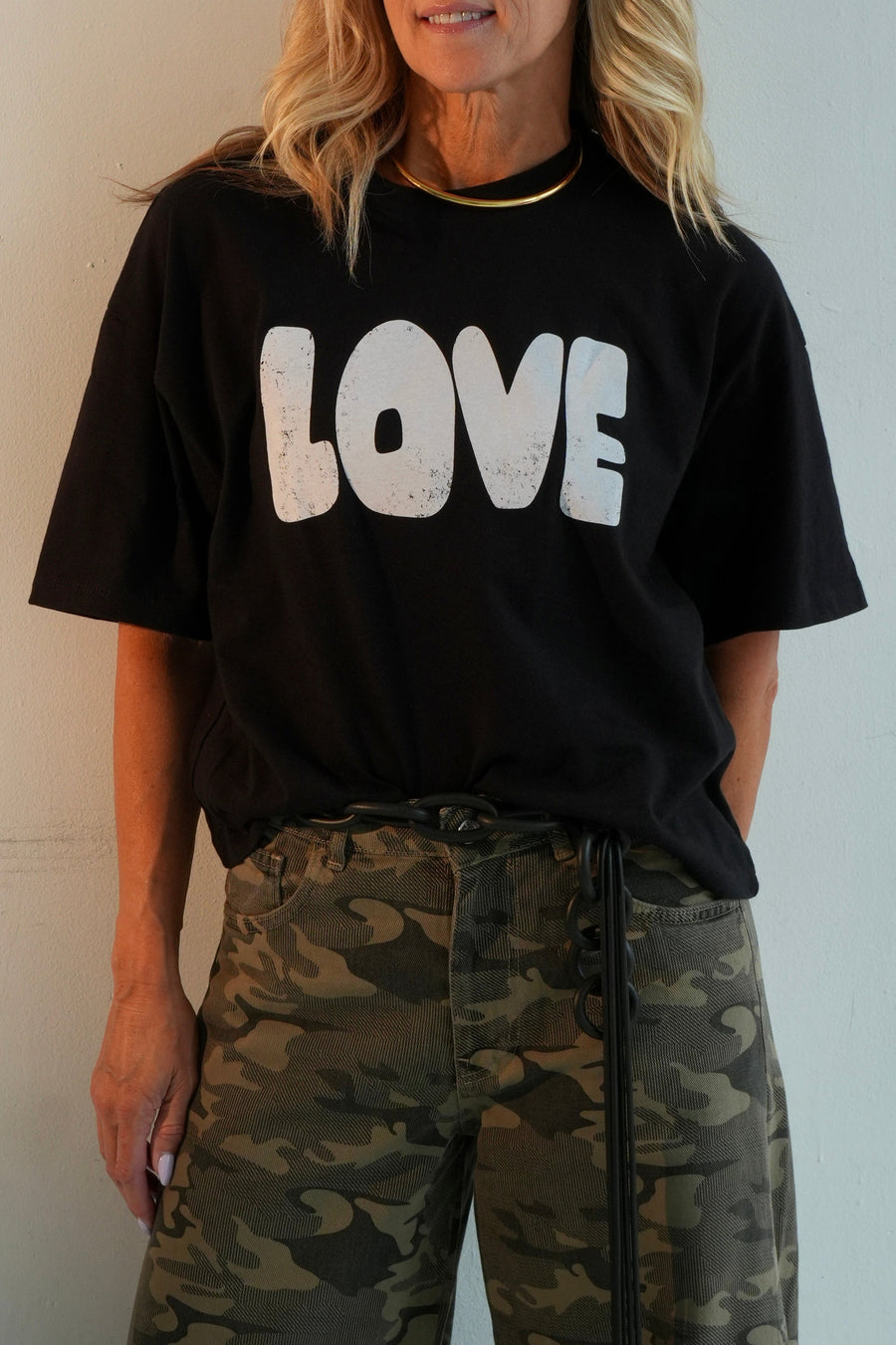 The LOVE Tee in Black