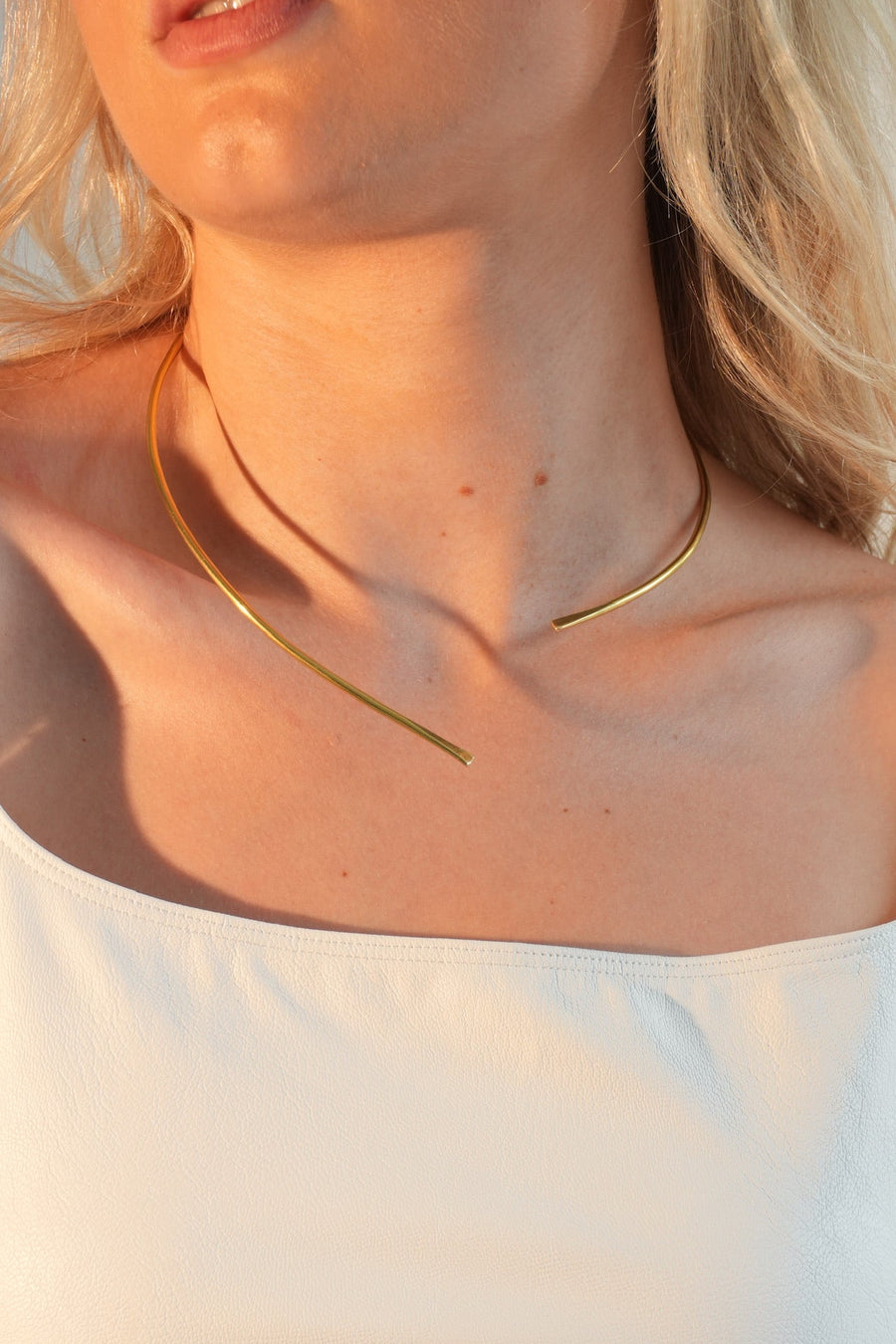 The Brass Asymmetric Necklace