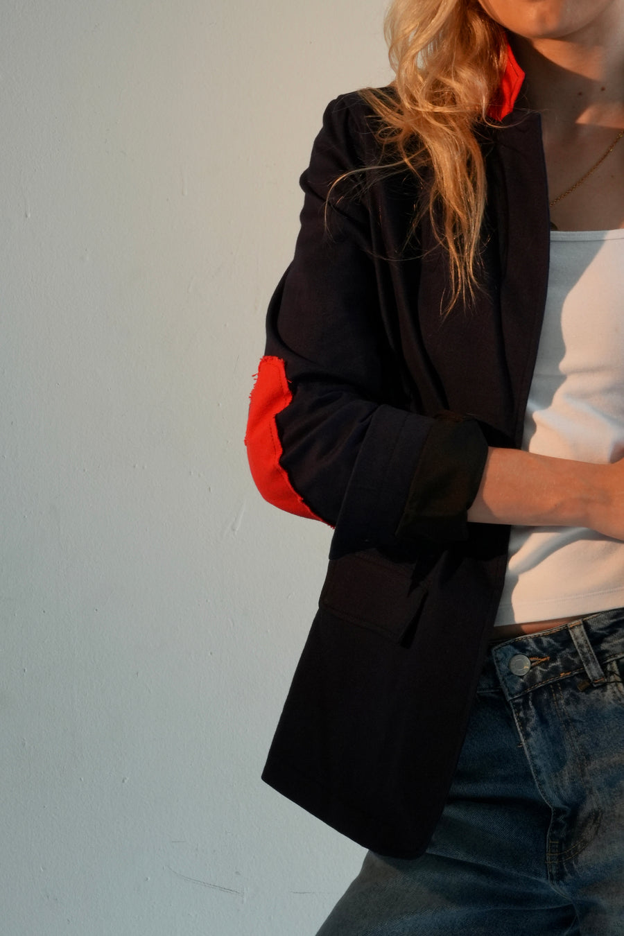 The Richard "LOVE" Contrast Blazer