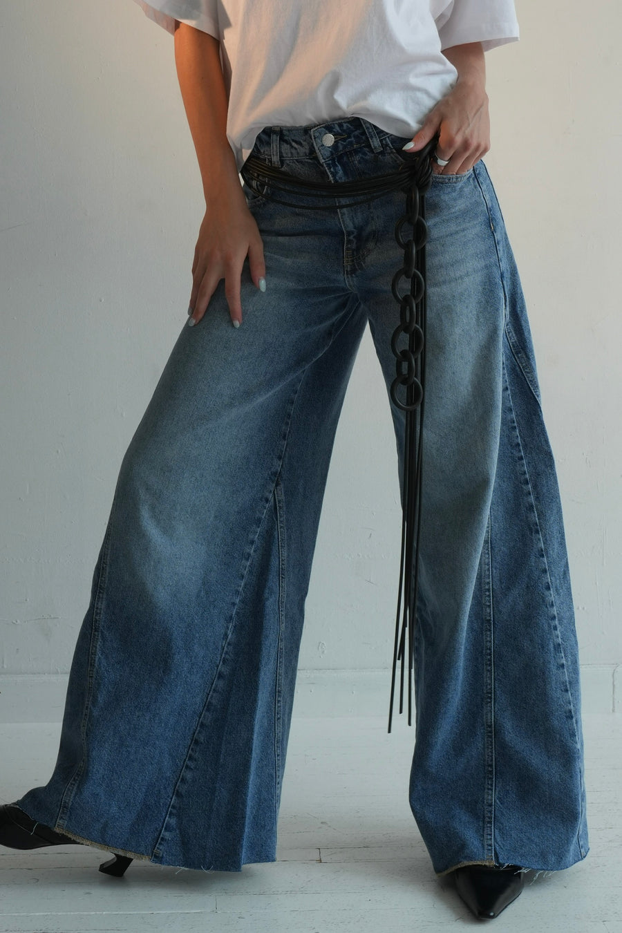 The Stac Ultra-Wide Leg Denim
