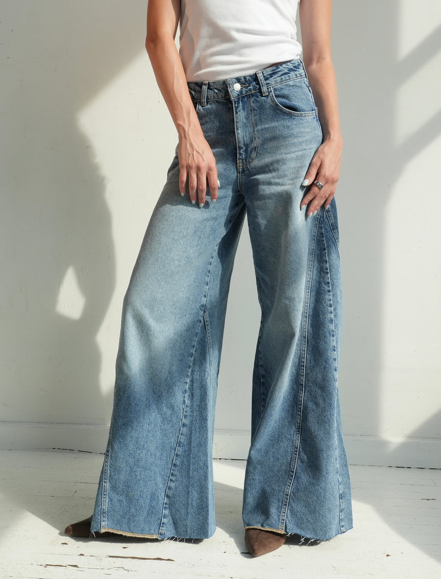 The Stac Ultra-Wide Leg Denim