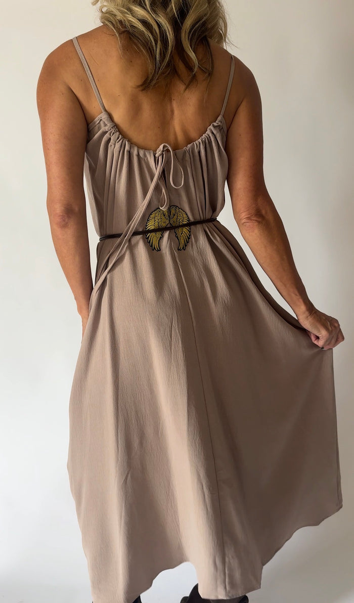 The Fearless Dress in Brown
