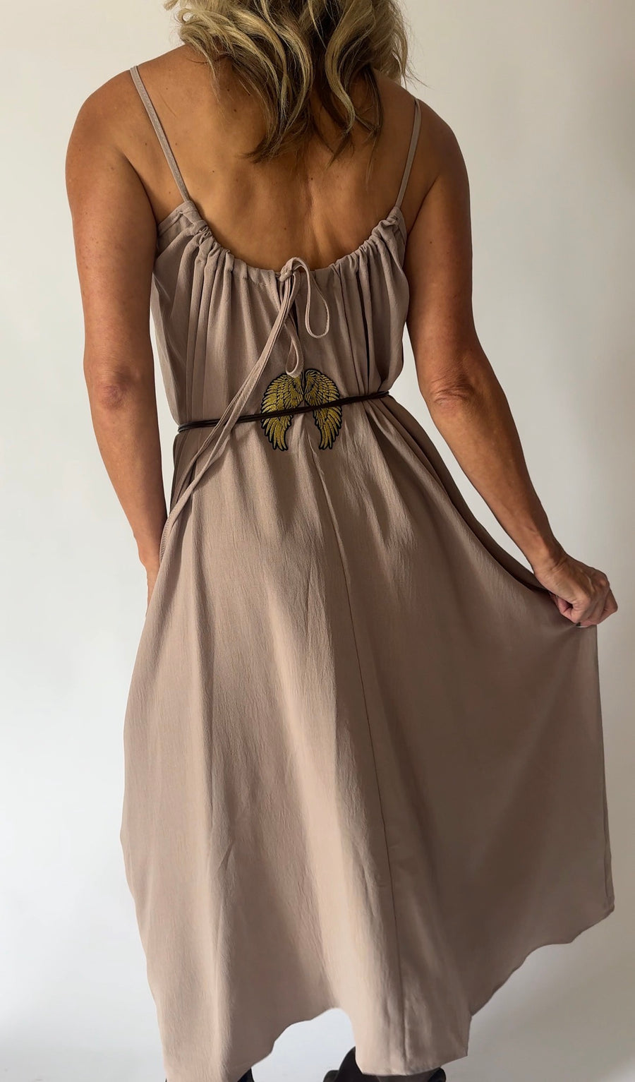 The Fearless Dress in Brown