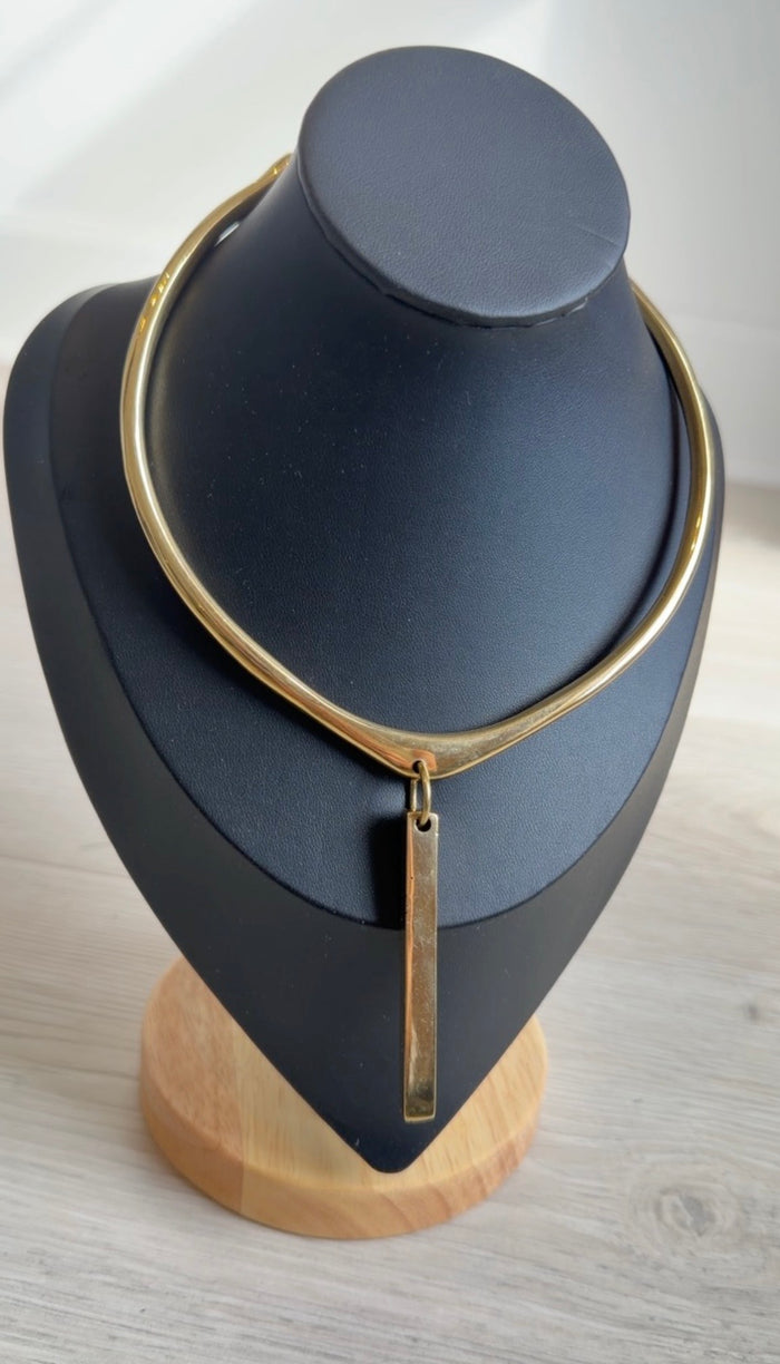 The Brass Bar Choker